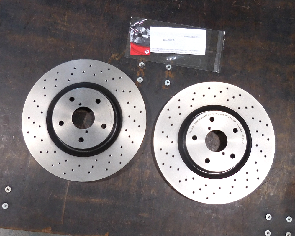 スバル Brembo 4P Xtra ローター2枚セット